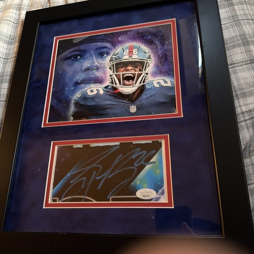 Quadro firmato saquon barkley - saquon,